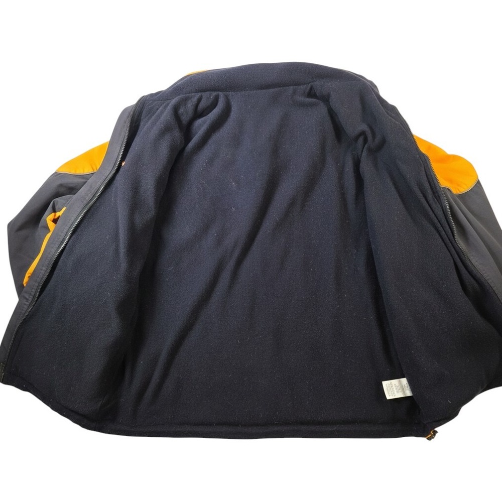 West Virginia Mountaineers Reversible Hooded Jacket Mens XL Full Zip WVU - Picture 4 of 15
